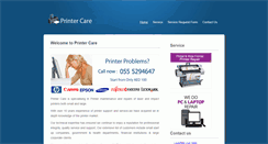 Desktop Screenshot of printercare.ae